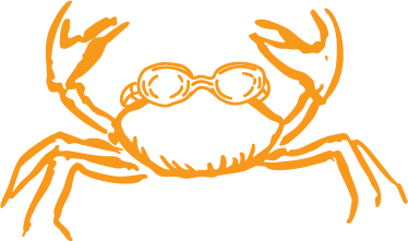 Crab Yellow Cap — graphic