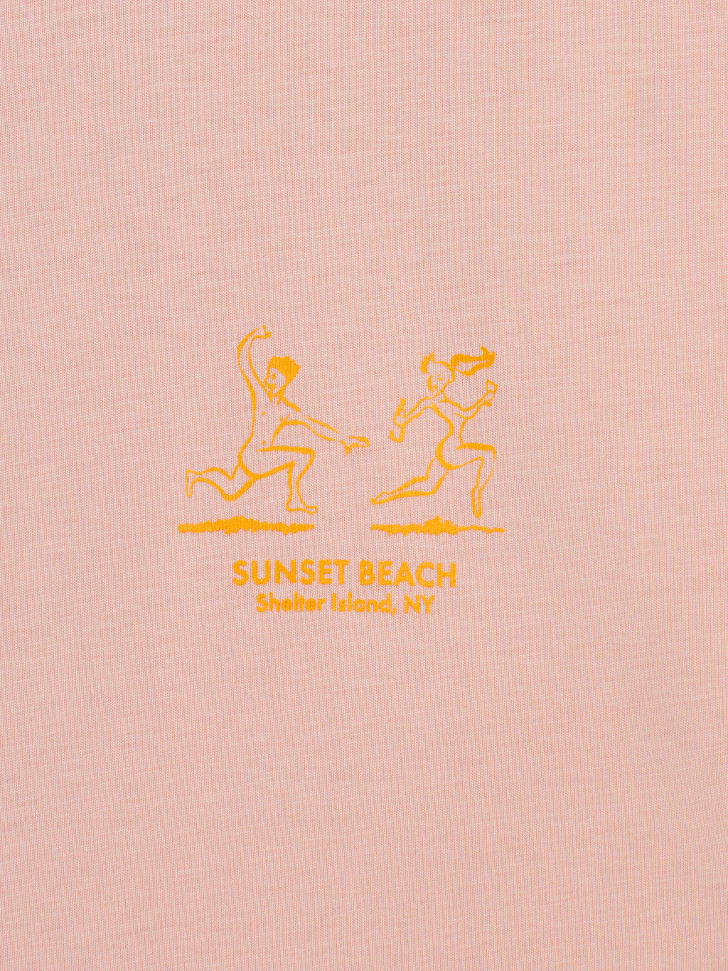 Beach Lovers Pale Pink Tee
