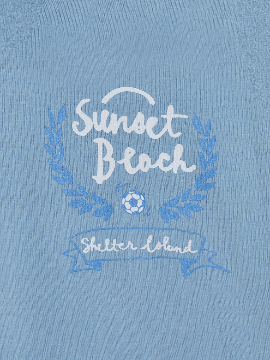 Sunset Beach Light Blue Soccer Jersey