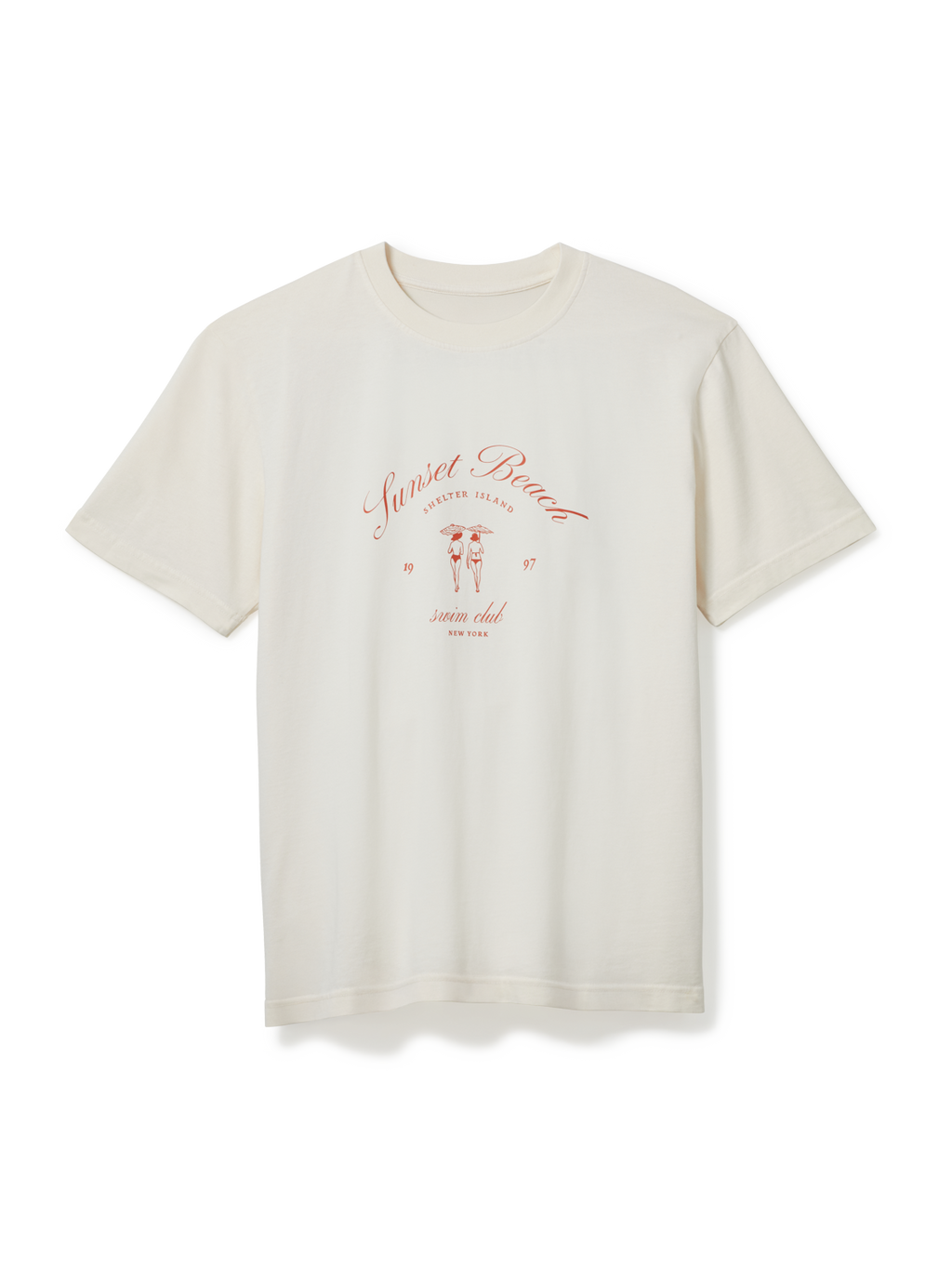 Oyster Umbrella Oatmilk Tee