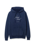 Script Navy Hoodie