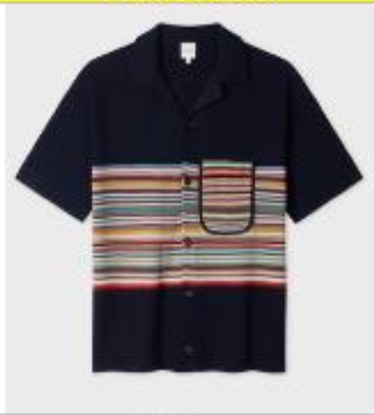 MENS KNITTED SS SHIRT