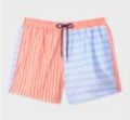 STRIPE POOL SMITH CORAL RED